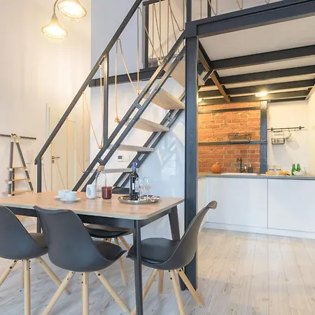 شقة Z Antresola Nowa Papiernia